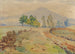 Landscape painting with castle ruins - František Kaván — artwork view
