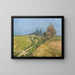 Spring under Trosky - František Kaván — framed artwork on a wall
