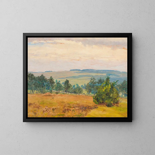 The Beginning of Autumn - František Kaván — framed artwork on a wall