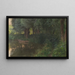 L'Étang - František Slabý — framed artwork on a wall