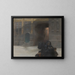 Houses of Gold or The Civil Registry on the Burg in Bruges - Frantz Charlet — framed artwork on a wall