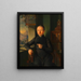 Günther Anton, secular priest and philosopher writer - Franz Aichholzer — framed artwork on a wall
