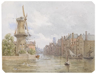 Canal à Rotterdam - Franz Alt — artwork view