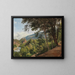 Scene at Meran - Franz Alt — framed artwork on a wall