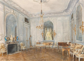 La salle à manger du Petit Trianon à Versailles - Franz Alt — artwork view
