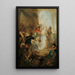 Esther and Hatach - Franz Anton Maulbertsch — framed artwork on a wall