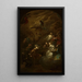 Les Quatorze Saints Auxiliaires - Franz Anton Maulbertsch — framed artwork on a wall