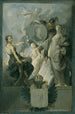 Homage to Empress Marie-Thérèse - Franz Anton Maulbertsch — artwork view