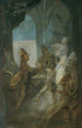 Scene de théâtre, enfants jouant aux soldats - Franz Anton Maulbertsch — artwork view