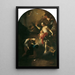 Annunciation to Mary - Franz Anton Maulbertsch — framed artwork on a wall