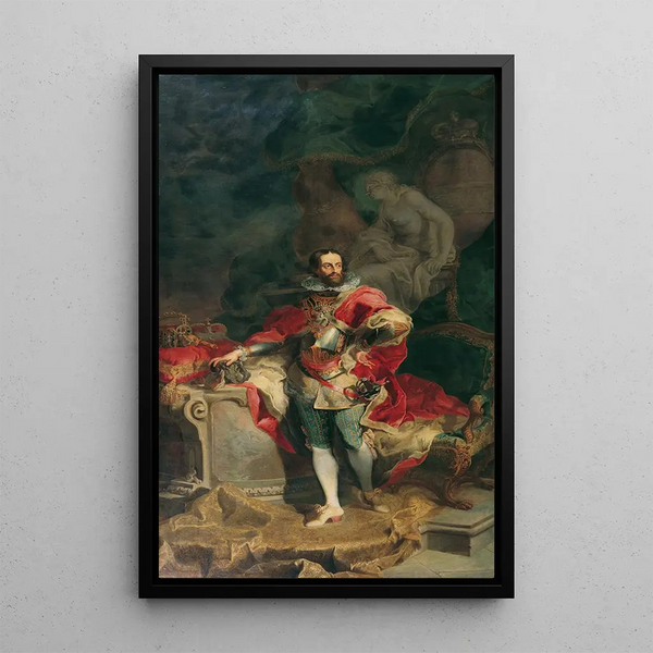L'Empereur Ferdinand Ier - Franz Anton Palko — framed artwork on a wall