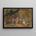 The Birth of Jean - Franz Anton Zeiller — framed artwork on a wall