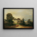 South Tyrol motif - Franz Barbarini — framed artwork on a wall
