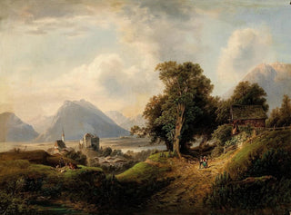 Repos des bergers - Franz Barbarini — artwork view