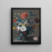 Blumenstück - Franz Baumeister — framed artwork on a wall