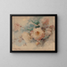 Bouquet of Roses - Franz Bischoff — framed artwork on a wall
