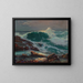 The Wave - Franz Bischoff — framed artwork on a wall