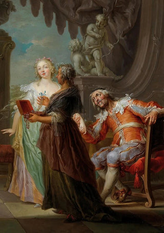 A Gallant Scene - Franz Christoph Janneck — artwork view