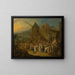 Annual Fair Painting - Franz Christoph Janneck — framed artwork on a wall