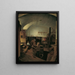 L interior of a forge - Franz Eybl — framed artwork on a wall
