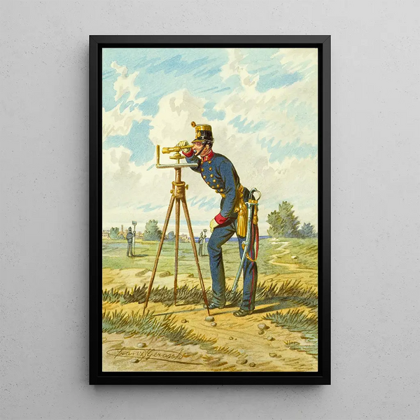 Soldier 7 - Franz Gerasch — framed artwork on a wall