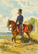 Soldier on horseback - Franz Gerasch — artwork view