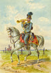 Soldier on horseback 4 - Franz Gerasch — artwork view