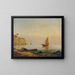Capodistria - Franz Hoffmann — framed artwork on a wall