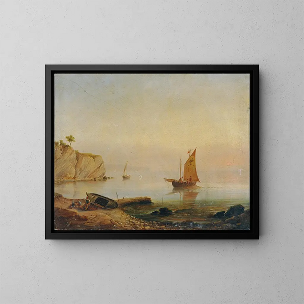 Capodistria - Franz Hoffmann — framed artwork on a wall