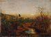 Twilight in a Marshland Landscape - Franz Hoffmann von Fallersleben — artwork view