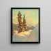 Épicéa sur la Schatzalp - Franz Holper — framed artwork on a wall