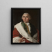 Portrait painting of the merchant Józef Antoni Haller of Kraków 1725-1785 - Franz Ignaz Molitor — framed artwork on a wall