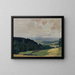 Tranquil Valley - Franz Ignaz Peter Gruber — framed artwork on a wall