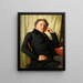 Portrait of Franz Xaver Soist - Franz Ittenbach — framed artwork on a wall