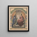 La Sainte Famille - Franz Ittenbach — framed artwork on a wall