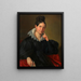 Marie von Niebauer née Mozart 1804-1870 - Franz Kadlik — framed artwork on a wall