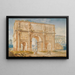 L'Arc de Constantin et une partie du Colisée - Franz Kaisermann — framed artwork on a wall