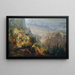L'empereur Maximilien Ier à la chasse au bouquetin - Franz Krammer — framed artwork on a wall