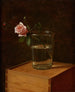 Rose in a glass - Franz Krüger — artwork view
