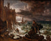 Night scene of the end by René - Franz Ludwig Catel — artwork view