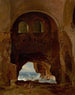 Ruins of a cloister by the sea - Franz Ludwig Catel — artwork view