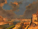 Construction of the Ferdinand Bridge over the Danube Canal - Franz Maleck von Werthenfels — artwork view