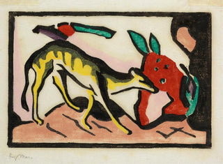 Fabulous Animal Painting - Franz Marc — artwork view