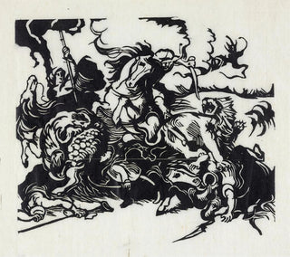 Lion Hunt - Franz Marc — artwork view