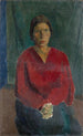 Dame in Dark Blouse - Franz Marent — artwork view