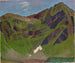 Mountain motif painting - Franz Marent — artwork view