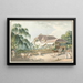 Country House Villette - Franz Niklaus König — framed artwork on a wall