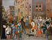 L'entrée du roi Rudolf de Habsbourg à Bâle en 1273 - Franz Pforr — artwork view