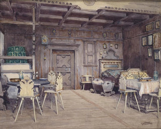 the Tyrolean peasant hall - Franz Poledne — artwork view