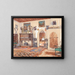 Interior Painting - Franz Poledne — framed artwork on a wall